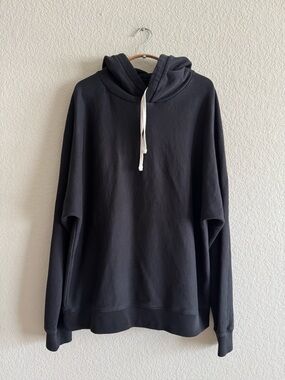 AllSaints Black Cotton Hoodie